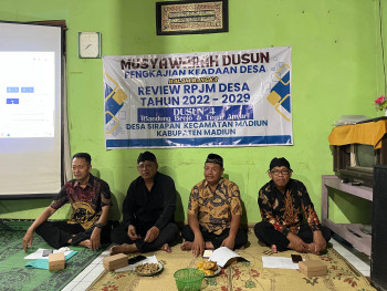 Langkah Nyata Menuju Desa Maju Lewat Musyawarah Dusun Sirapan