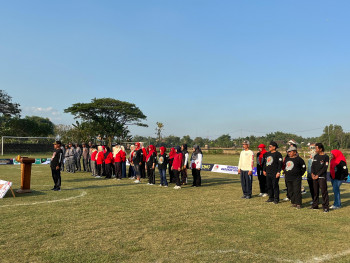 Apel Pembukaan Turnamen Voli & Mini Soccer Piala Kades Sirapan