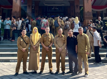 Momentum Kolaborasi Perangkat Desa se-Kabupaten Madiun di Pendopo Ronggo Djoemeno
