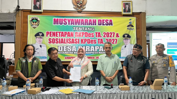 Wujudkan Pembangunan yang Terarah, Desa Sirapan Gelar Musyawarah Penetapan RKP 2027