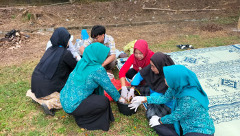 KKN UNS Melakukan Sosialisasi yang Berkolaborasi dengan Anggota PKK, Anggota KWT, serta Masyarakat Desa Sirapan Guna Membangun Desa yang Inovatif dan Kreatif