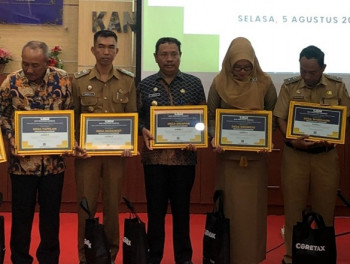 Desa Sirapan Raih Juara 7 Tertib Pajak se-Kabupaten Madiun